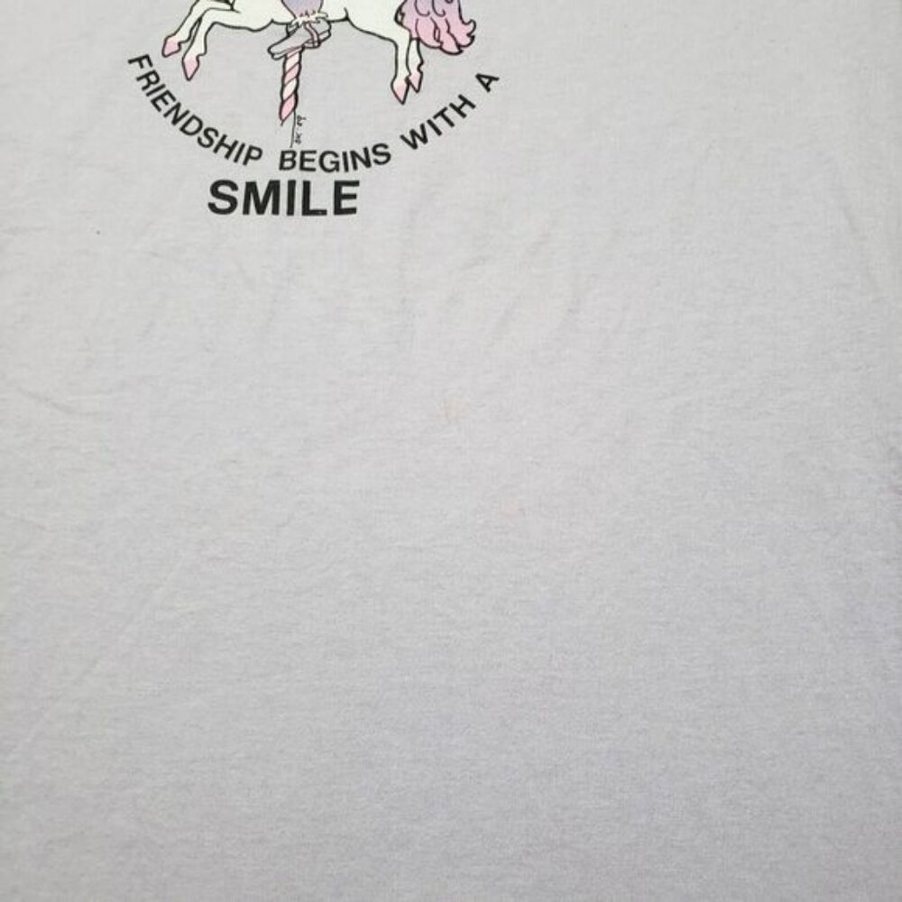 Vintage Hanes Shirt Adult XL‎ Purple Idaho Jobs Daughters Single Stitch Made USA - Picture 5 of 6
